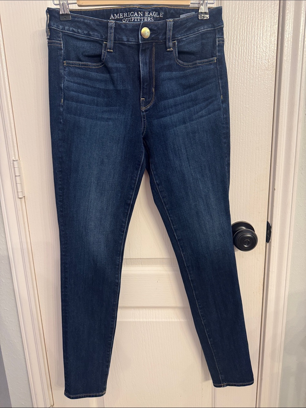 American Eagle Outfitters Dark Indigo Skinny Jeans size 4
